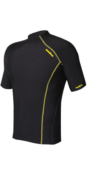 2026 Nookie Softcore Short Sleeve Base Layer TH50 - Black / Yellow